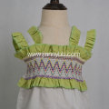 OEM service High Quality Baby Girl Smocked Rompers